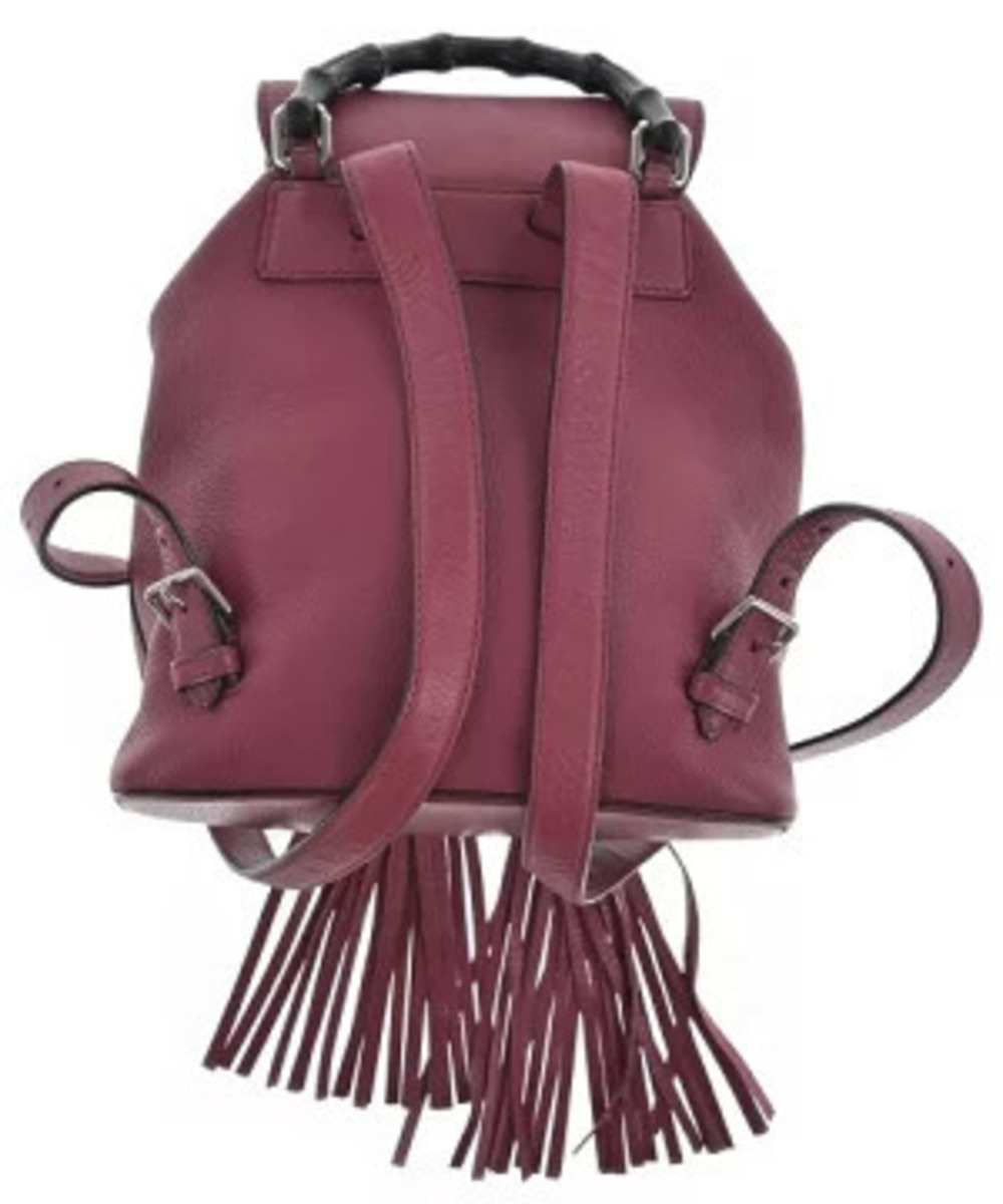 Gucci Backpack Rucksack Daybag Red - Picture 2 of 10